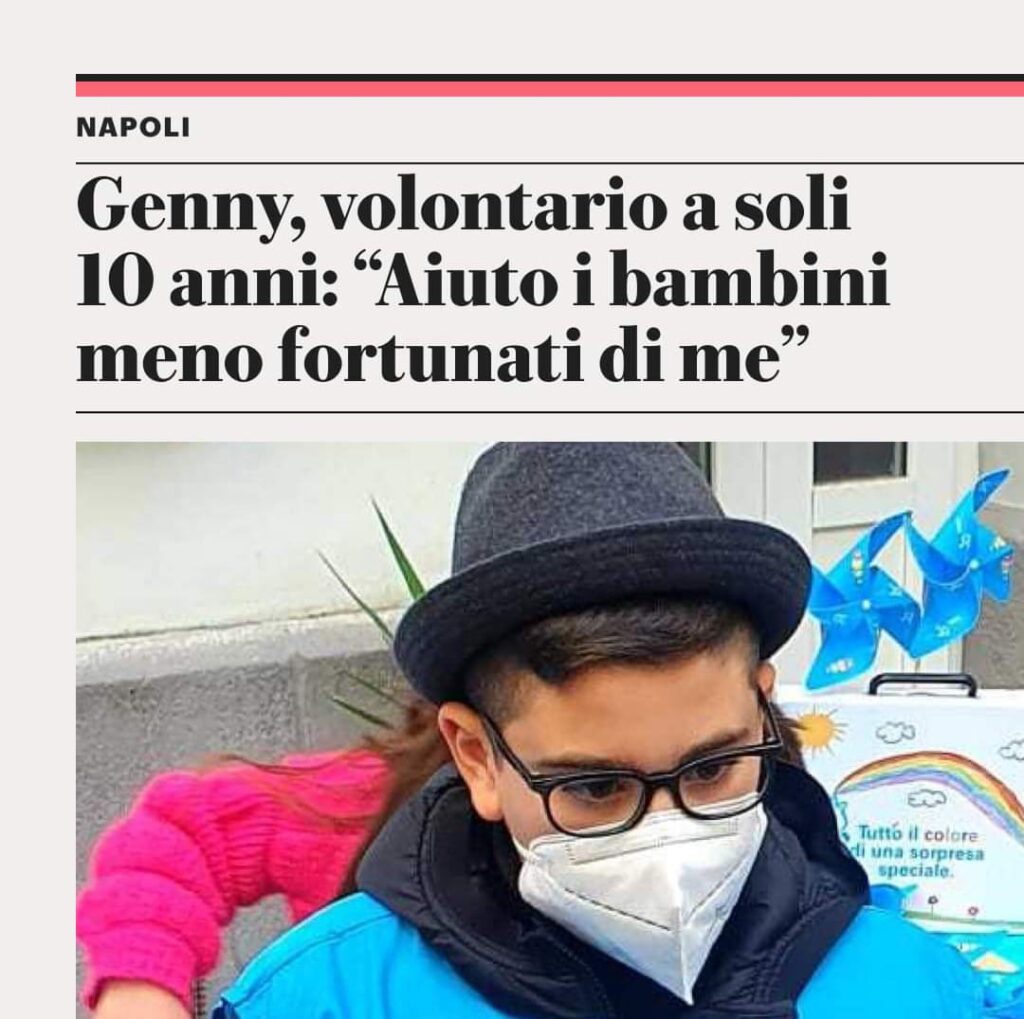 “I bambini poveri si trovano ovunque, anche a due passi da noi, nelle nostre periferie.