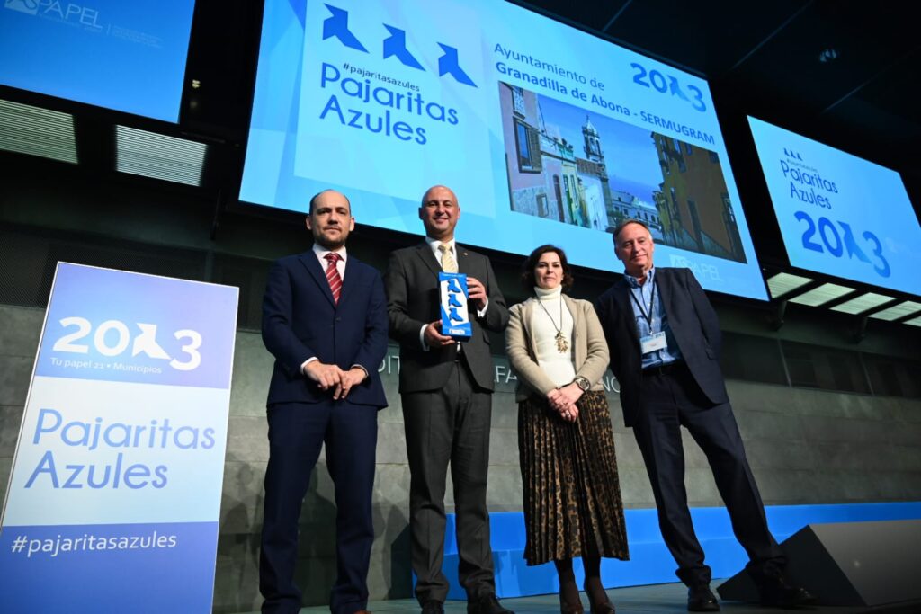 Granadilla de Abona viene premiata a livello nazionale per il sesto anno consecutivo per il suo impegno nel riciclaggio.