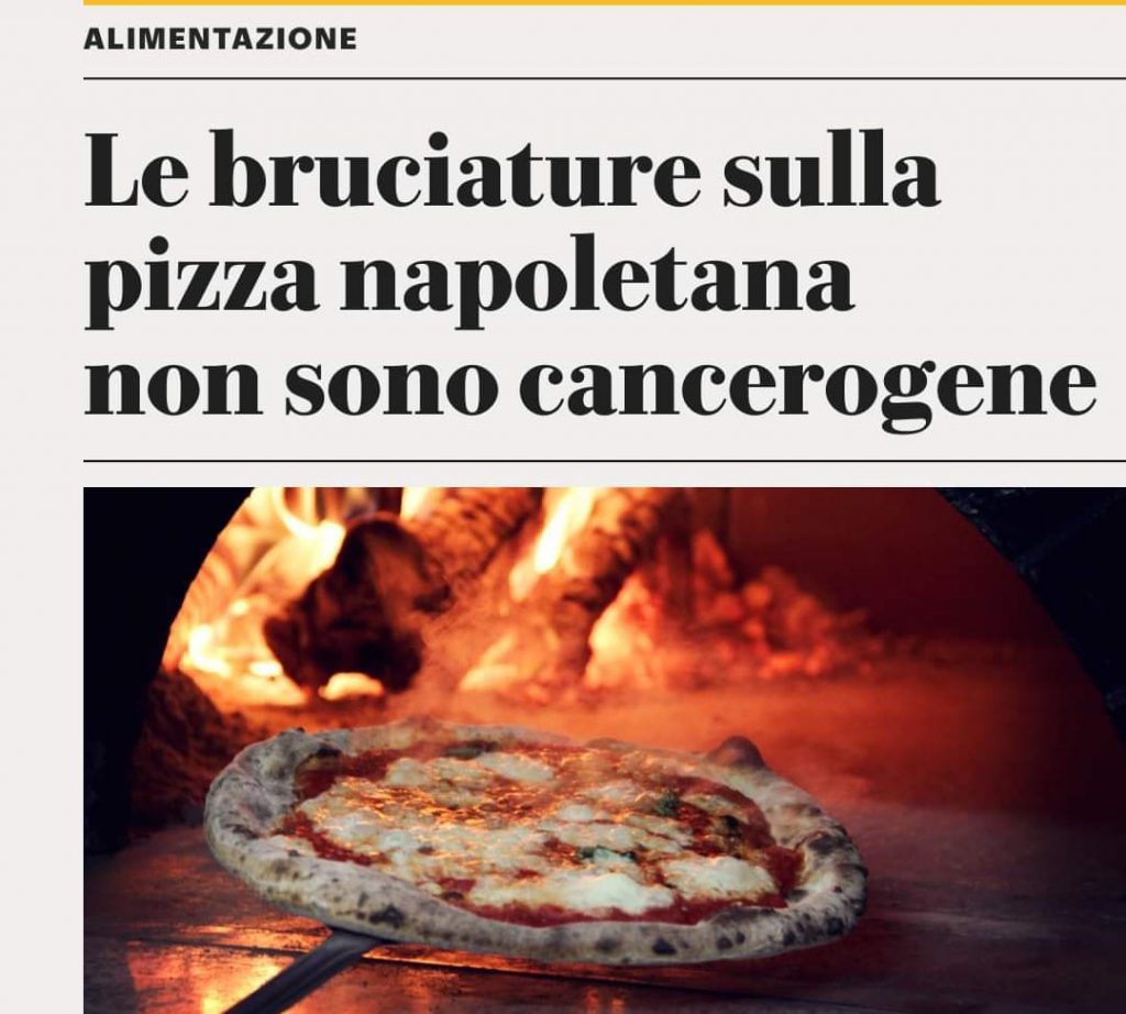 Il bordo della pizza non fa danno