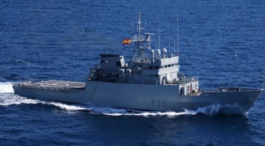 La Marina conduce un’esercitazione contro il traffico di droga e l’inquinamento nelle acque delle Isole Canarie