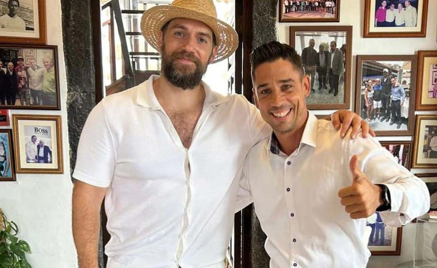Henry Cavill a Tenerife: Superman visita un famoso ristorante nel sud dell’isola