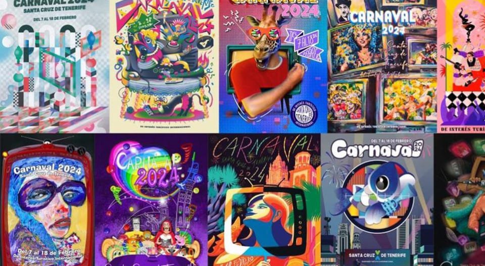 Domani iniziano le votazioni per il manifesto del Carnevale di Santa Cruz de Tenerife: come partecipare