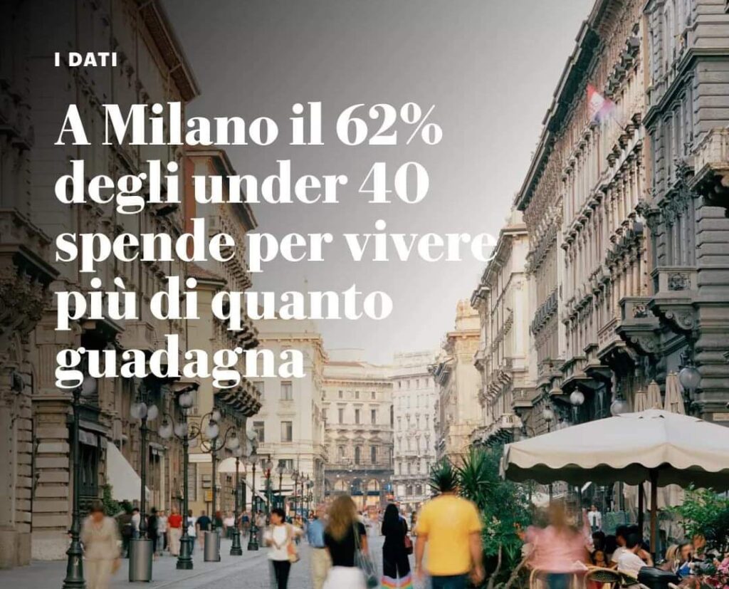 IL COSTO DELLA VITA A MILANO . . .
