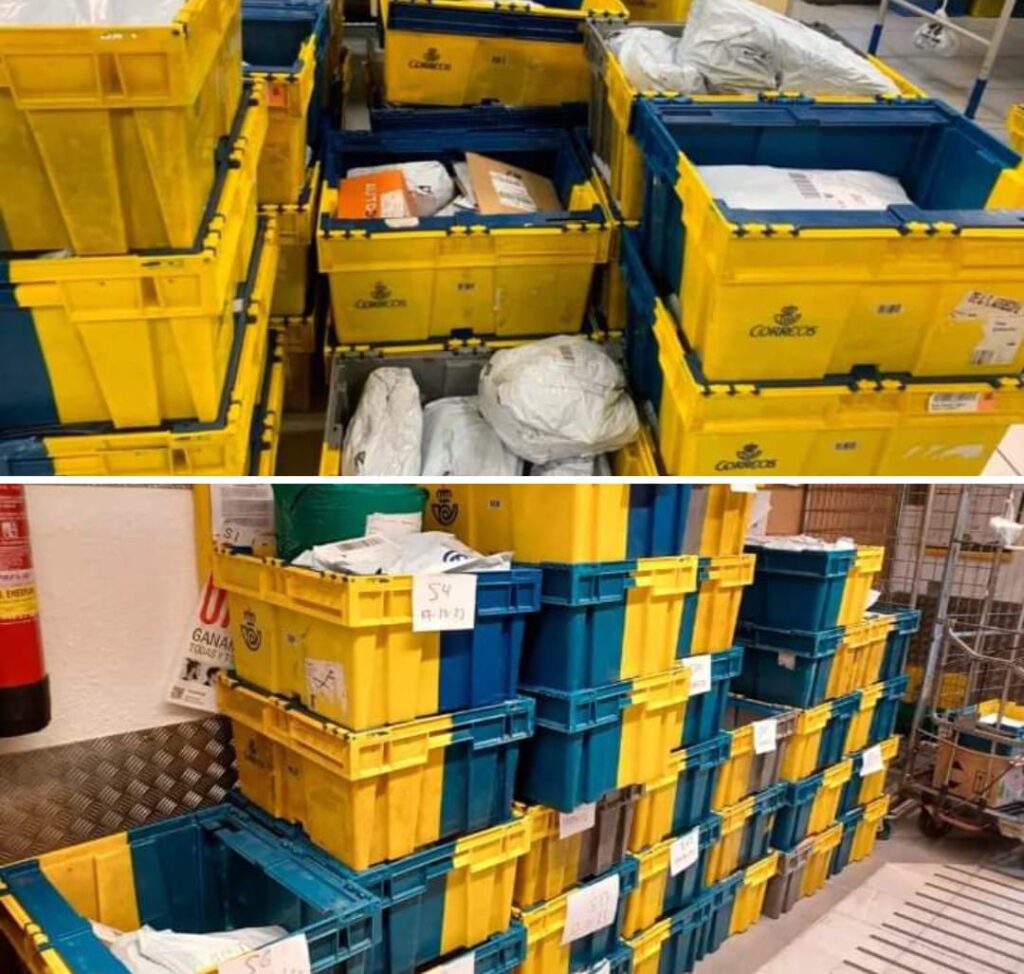 Almeno 15.000 notifiche ufficiali non sono state consegnate dai Correos di Arona, Adeje e Granadilla.