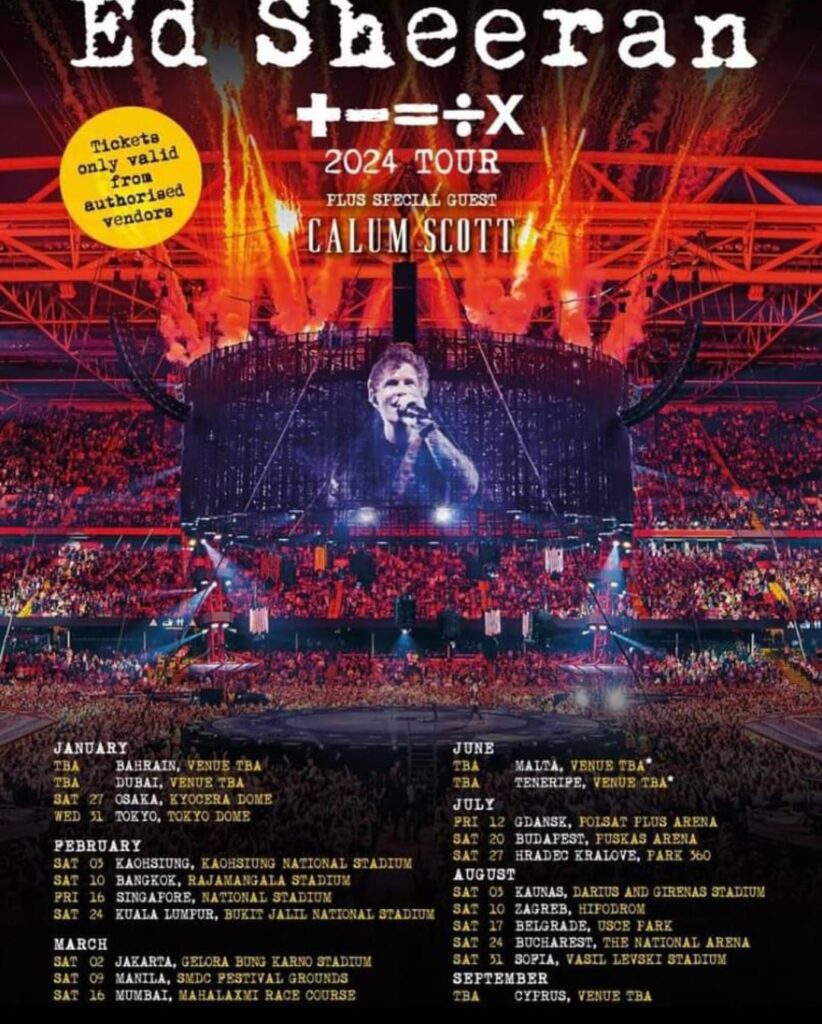 Ed Sheeran terrà il suo unico concerto in Spagna a Tenerife: ecco la data e il luogo prescelti.
