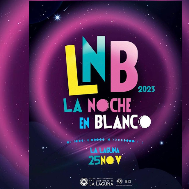 La ‘noche en blanco’ de La Laguna si terrà sabato 25 novembre