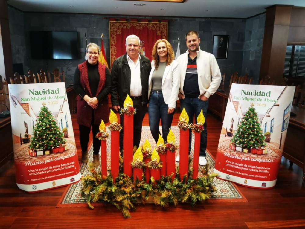 San Miguel de Abona presenta il suo programma natalizio