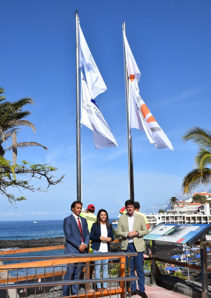 Santiago del Teide, unico comune della provincia a confermare il premio Bandiera Q di qualità turistica per le sue spiagge