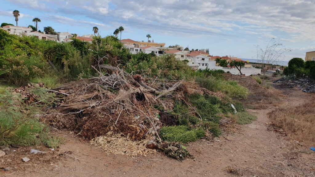 Il Comune di Adeje dichiara guerra all’abbandono di rifiuti e detriti per strada