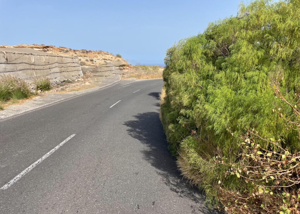 Coalición Canaria di Granadilla chiede il miglioramento della strada che collega Chimiche con l’autopista