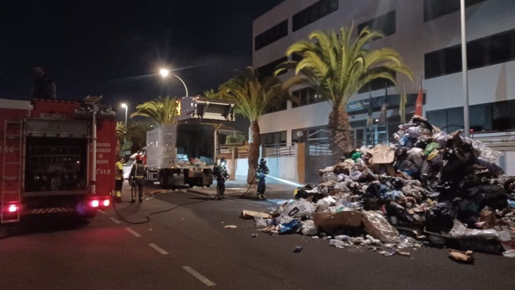 Il piromane di Santa Cruz potrebbe essere attivo a La Laguna: le forze di polizia si coordinano