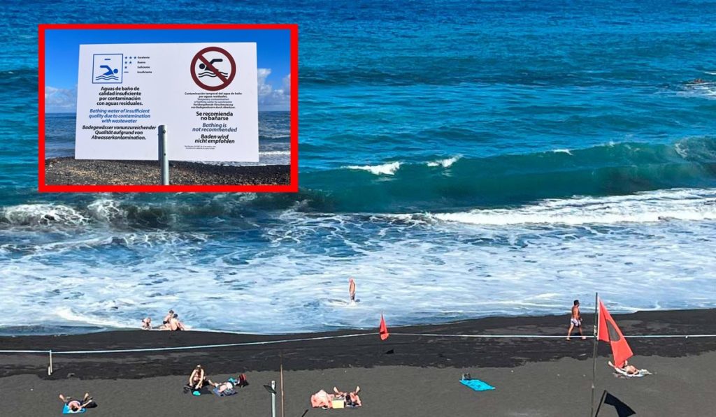 Stop Vertidos al Mar chiede il divieto di balneazione a Playa Jardín