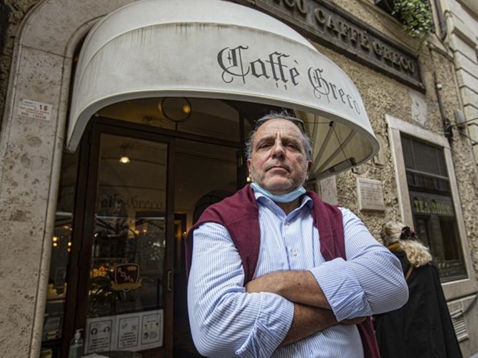 Parla il titolare dello storico Caffè Greco, dove una colazione puo’ costare 86 euro