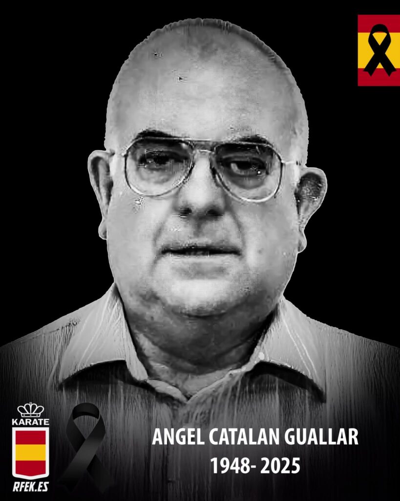 Mondo del Karate spagnolo in lutto per la perdita del maestro Ángel Catalán Guallar