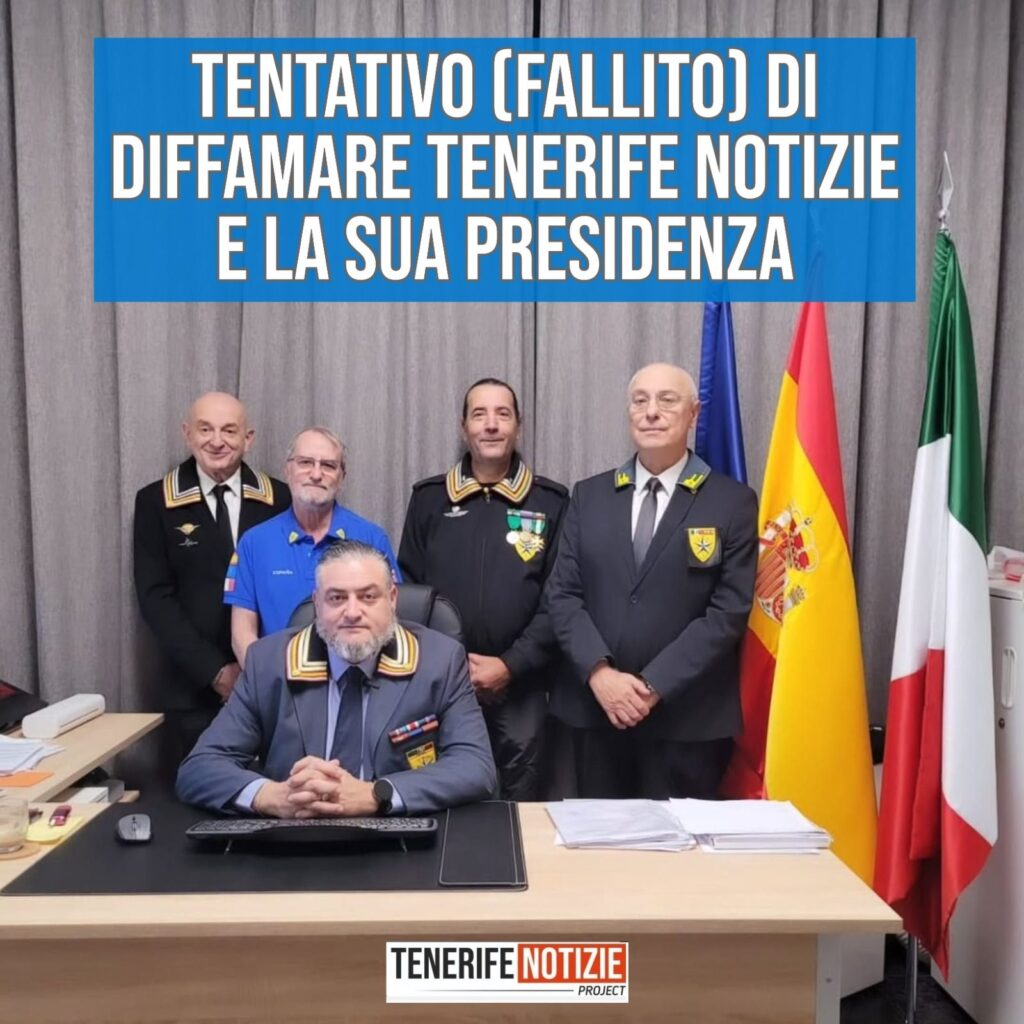 Tentativo (fallito) di diffamare Tenerife Notizie e la sua Presidenza