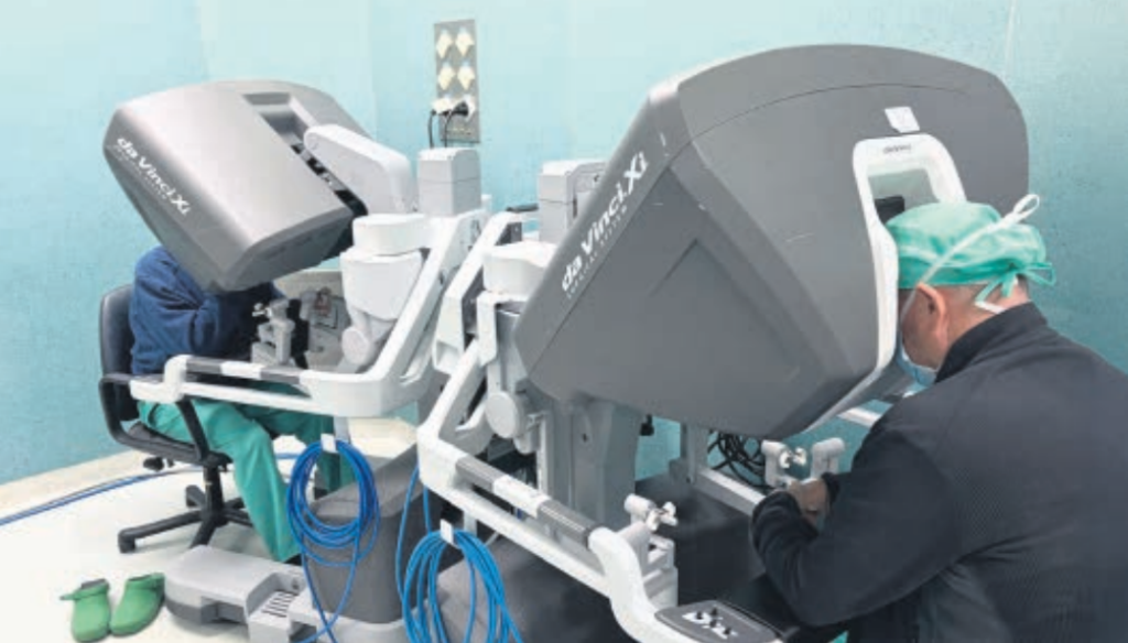L’HUC realizza il primo trapianto renale da donatore vivo mediante robot
