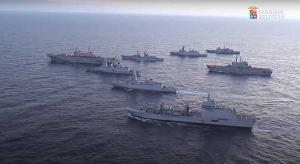 Al via in Italia l’esercitazione “Mare Aperto 2025” alla quale partecipano 8 nazioni della NATO