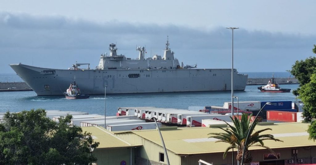 La più grande nave da guerra spagnola è a Tenerife e puoi visitarla: ecco gli orari