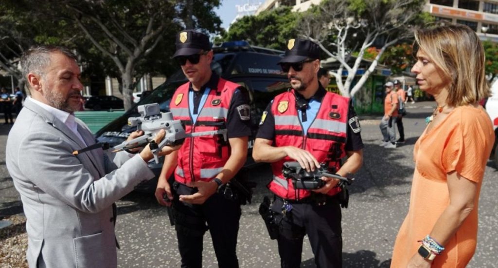 Due nuovi droni si aggiungono ai dispositivi di sicurezza a Santa Cruz