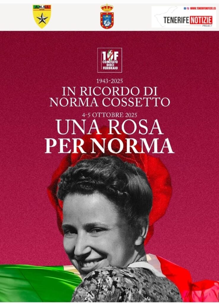 ANSI España commemora Norma Cossetto a Tenerife