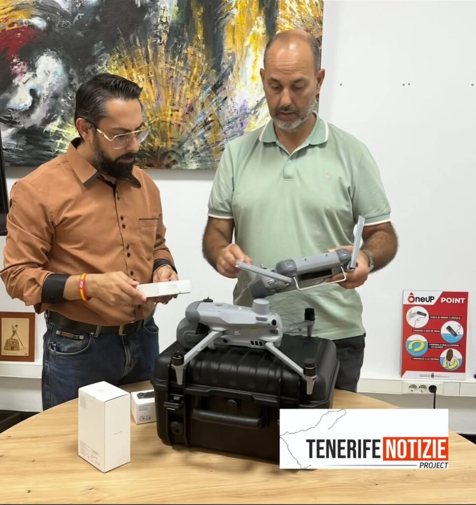 La Protezione Civile di Granadilla de Abona si dota di un drone di ultima generazione