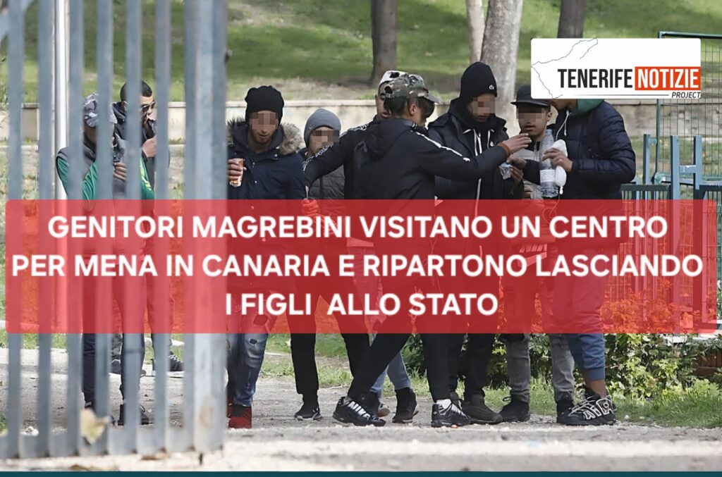 GENITORI MAGREBINI VISITANO UN CENTRO PER MENA E RIPARTONO LASCIANDO I FIGLI ALLO STATO