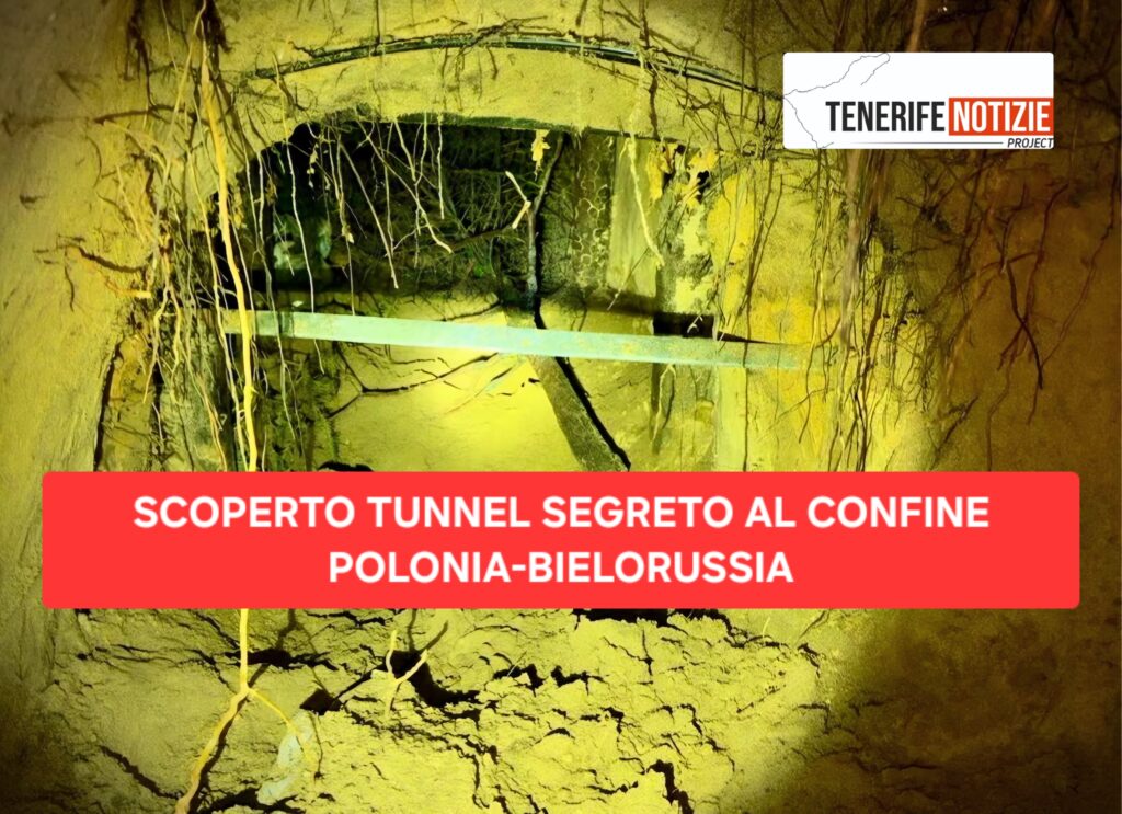 SCOPERTO TUNNEL SEGRETO AL CONFINE POLONIA-BIELORUSSIA