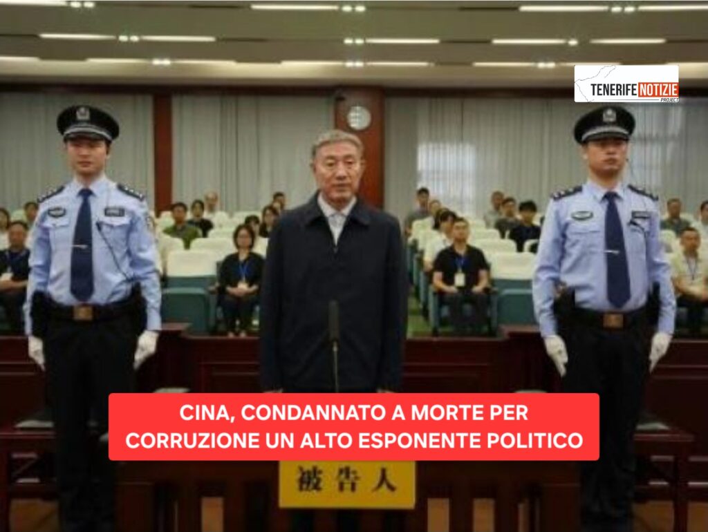 CINA, CONDANNATO A MORTE PER CORRUZIONE UN ALTO ESPONENTE POLITICO