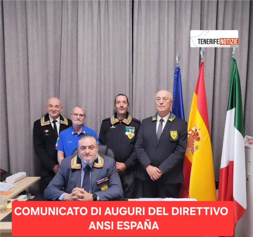 COMUNICATO DI AUGURI DEL DIRETTIVO ANSI ESPAÑA