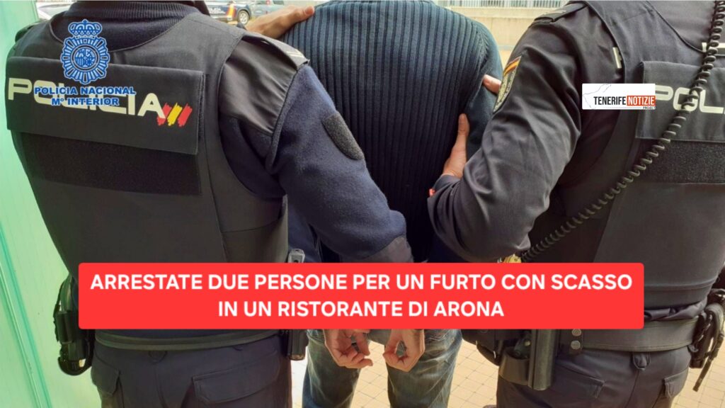 ARRESTATE DUE PERSONE PER UN FURTO CON SCASSO IN UN RISTORANTE DI ARONA