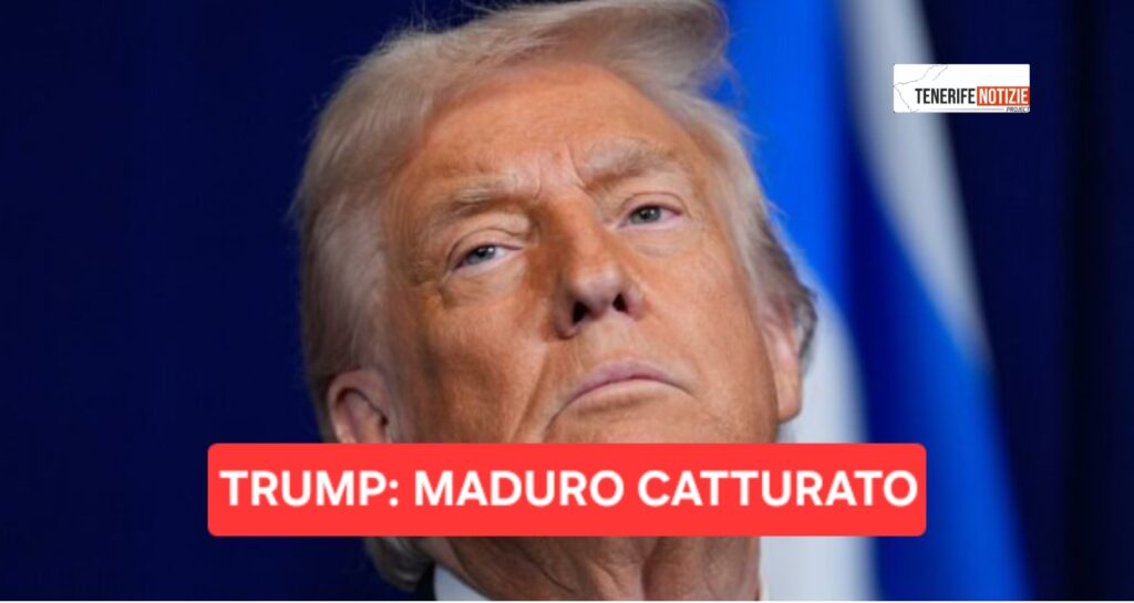 TRUMP: MADURO CATTURATO