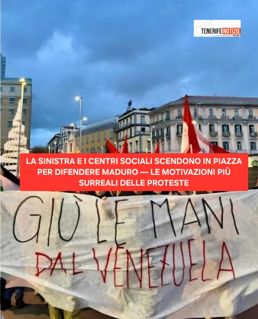 LA SINISTRA E I CENTRI SOCIALI SCENDONO IN PIAZZA PER DIFENDERE MADURO — LE MOTIVAZIONI PIÙ SURREALI DELLE PROTESTE