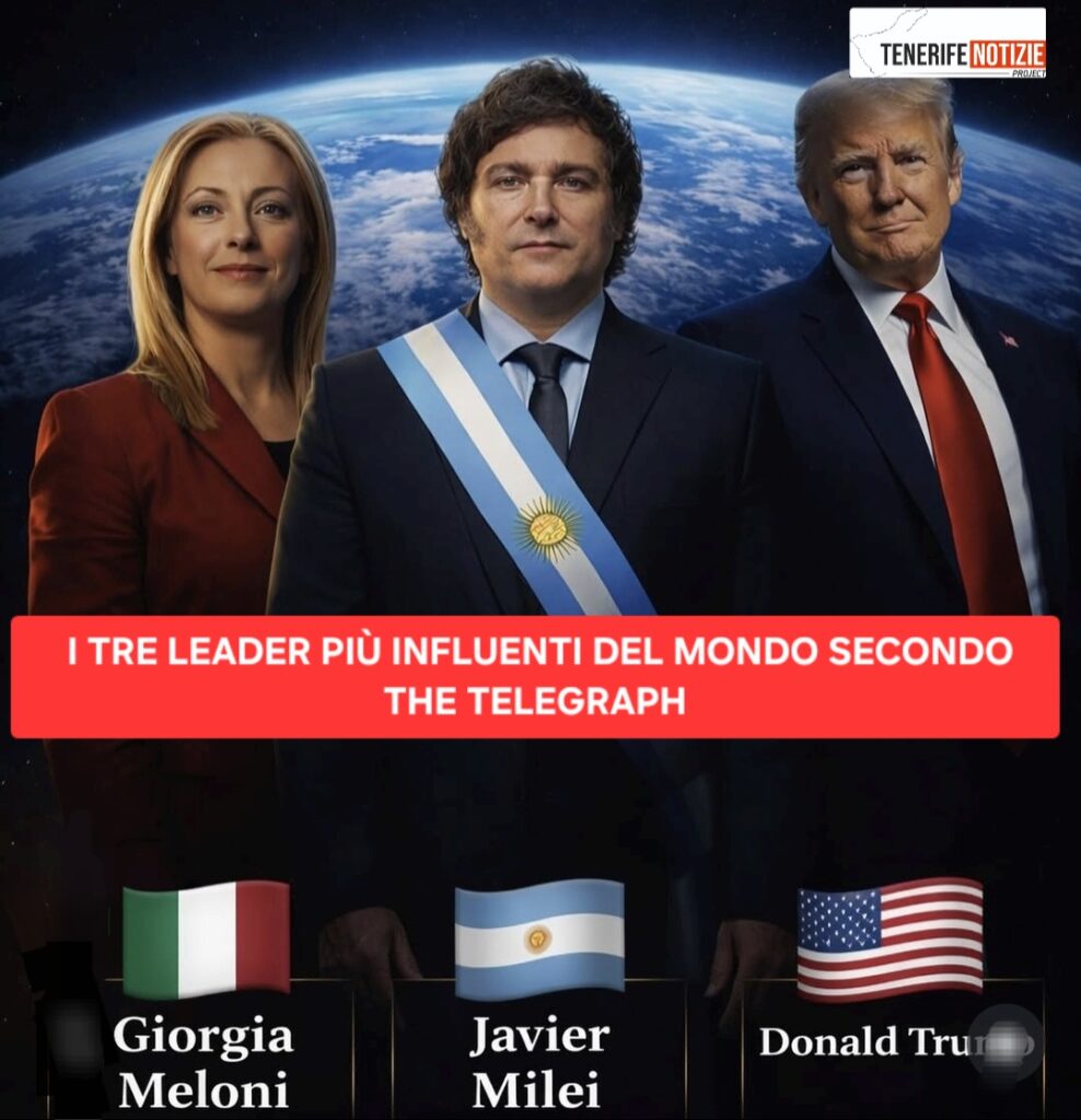 I TRE LEADER PIÙ INFLUENTI DEL MONDO SECONDO THE TELEGRAPH