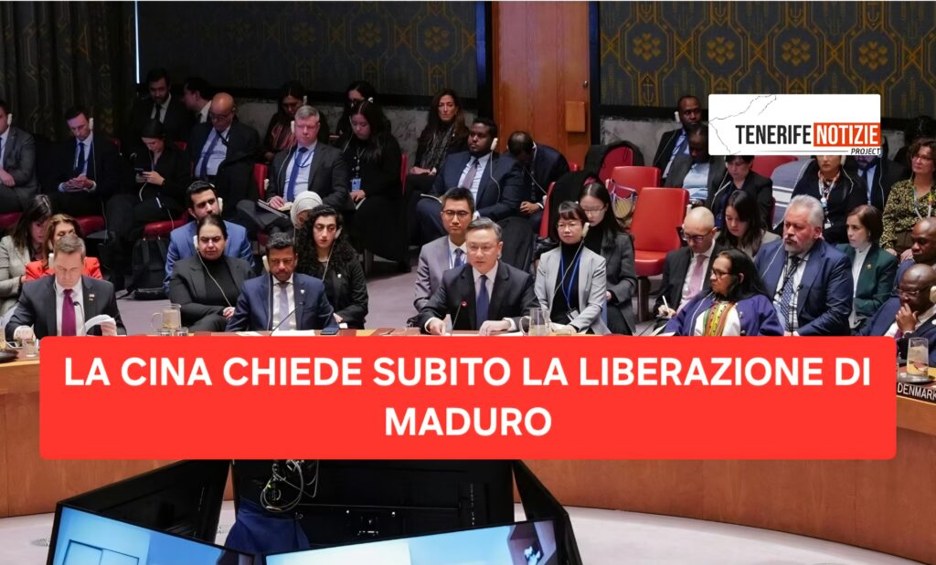LA CINA CHIEDE SUBITO LA LIBERAZIONE DI MADURO
