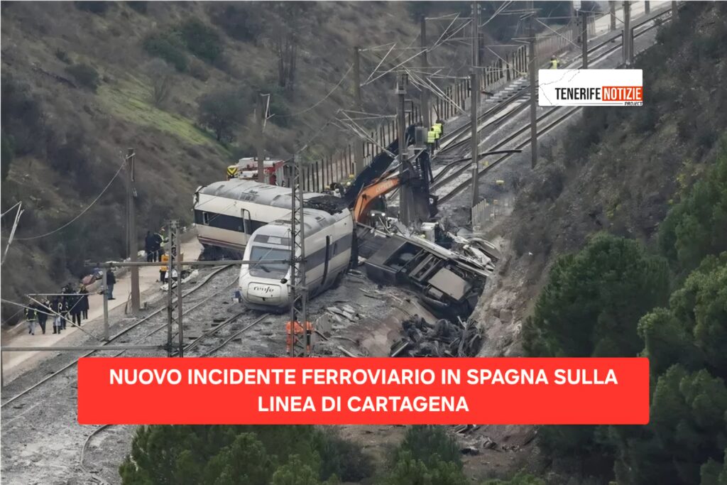 NUOVO INCIDENTE FERROVIARIO IN SPAGNA SULLA LINEA DI CARTAGENA